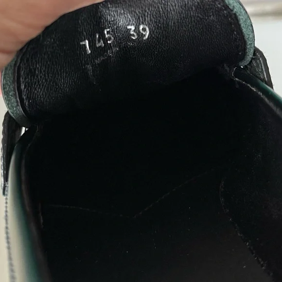 New PRADA Triangle Logo Loafer In Bosco $1,200 39 - Picture 3 of 8